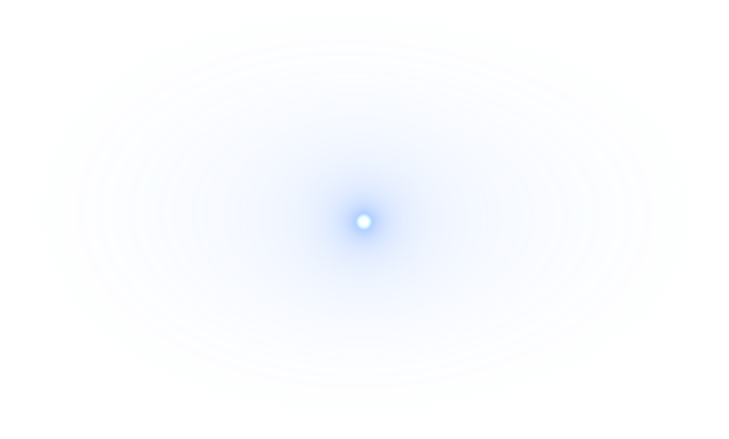 Abstract Blue Concentric Circles Background
