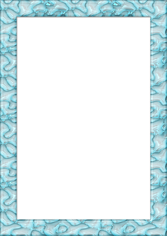 Abstract Blue Frame Template