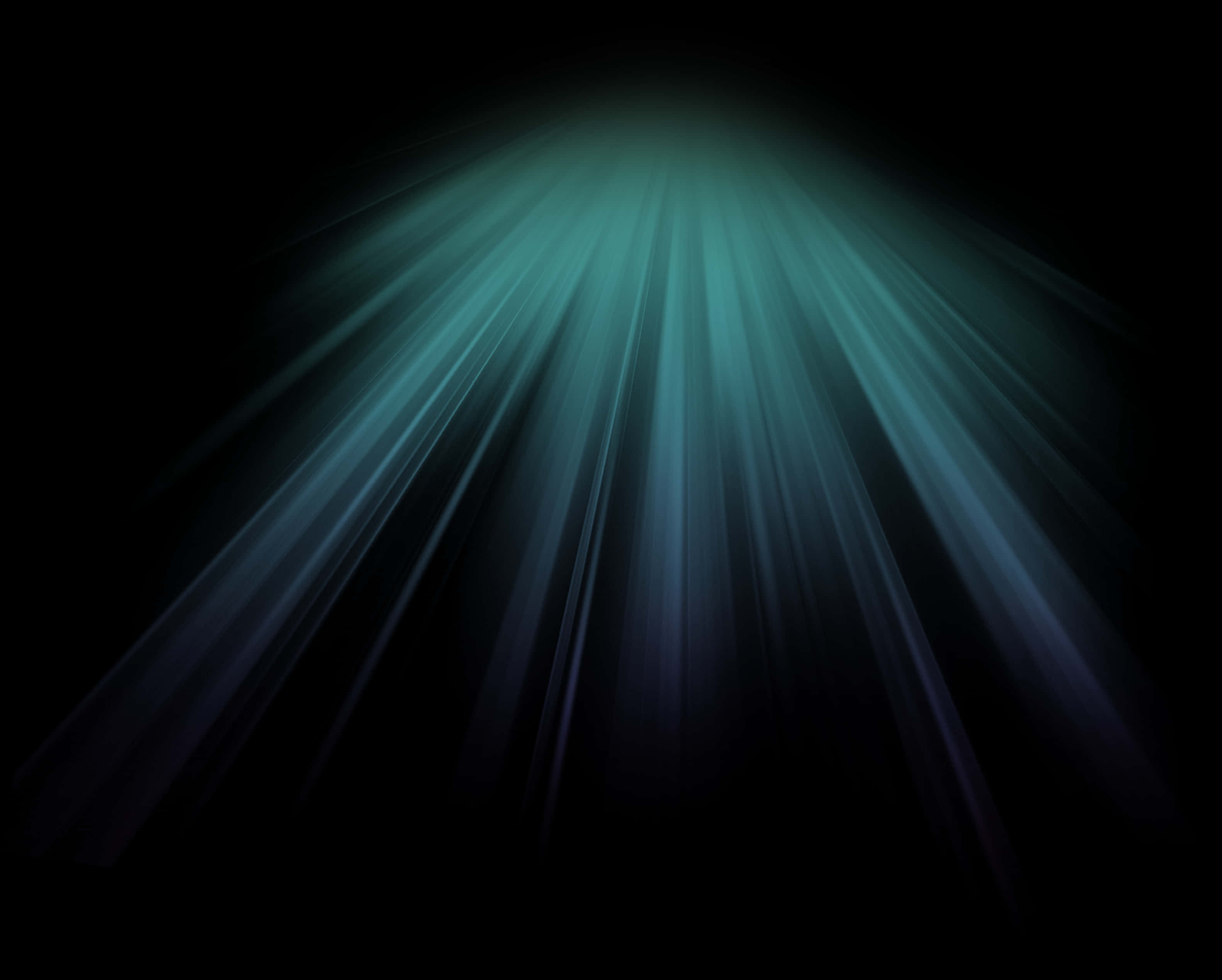 Abstract Blue Light Rays