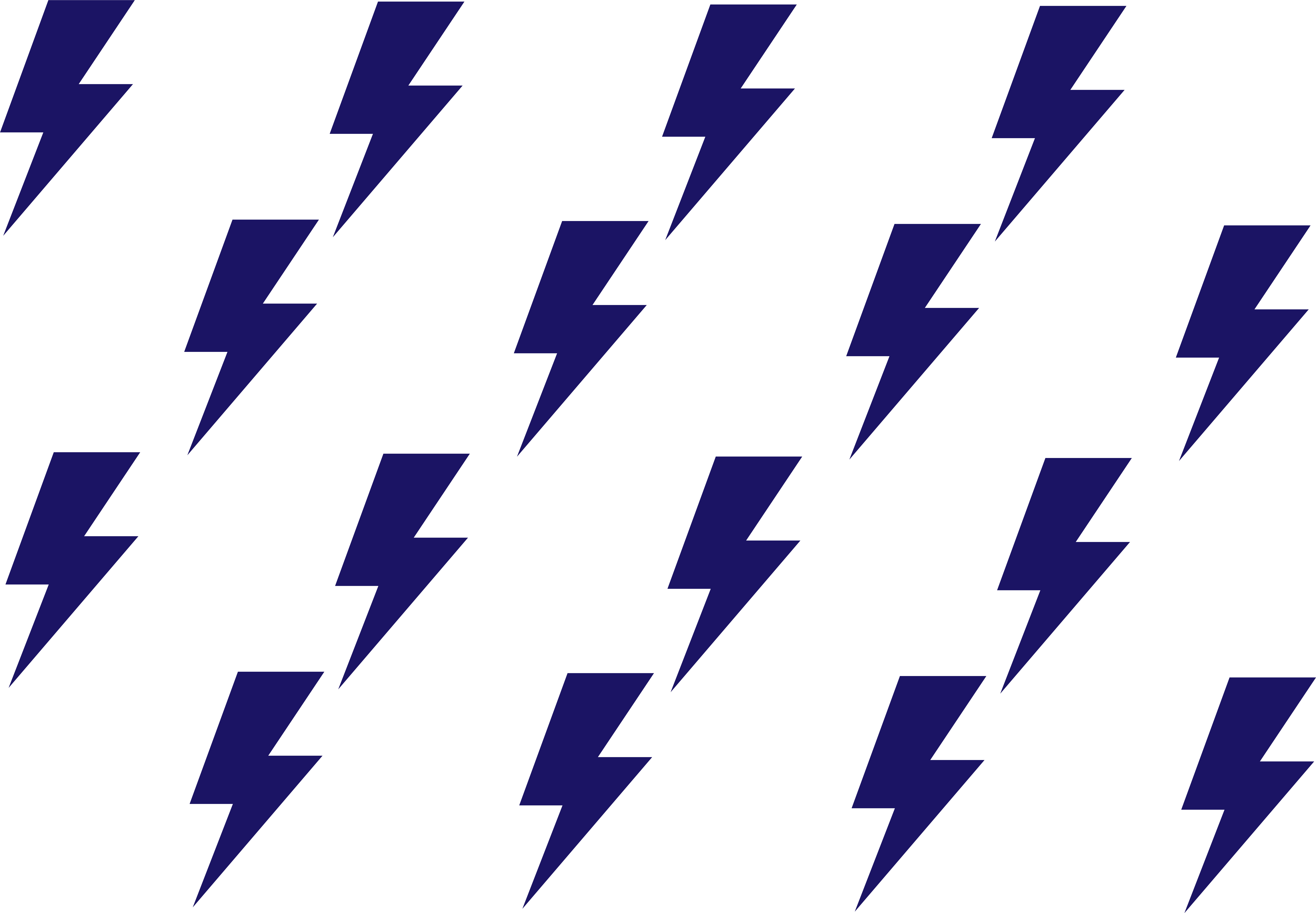Abstract Blue Lightning Pattern