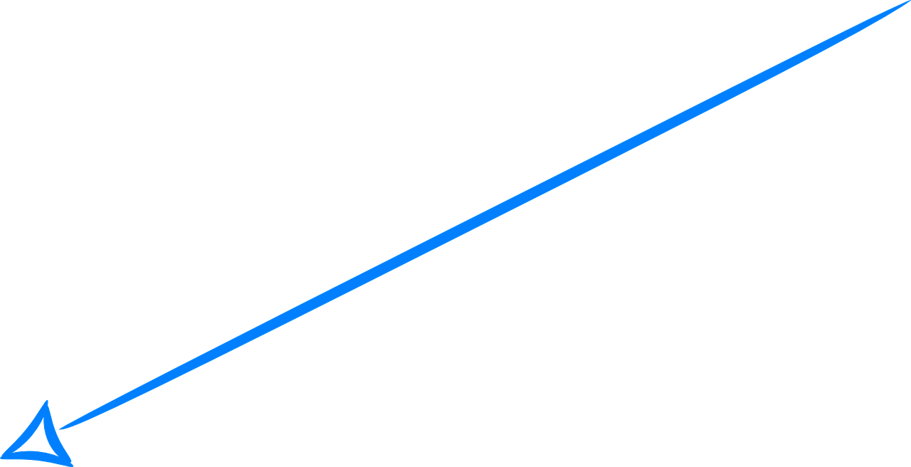 Abstract Blue Line Art