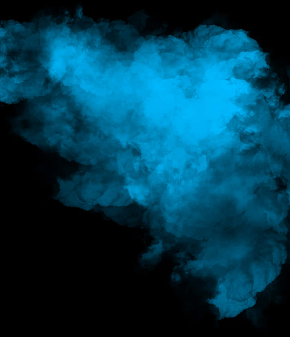 Abstract_ Blue_ Smoke_ Background