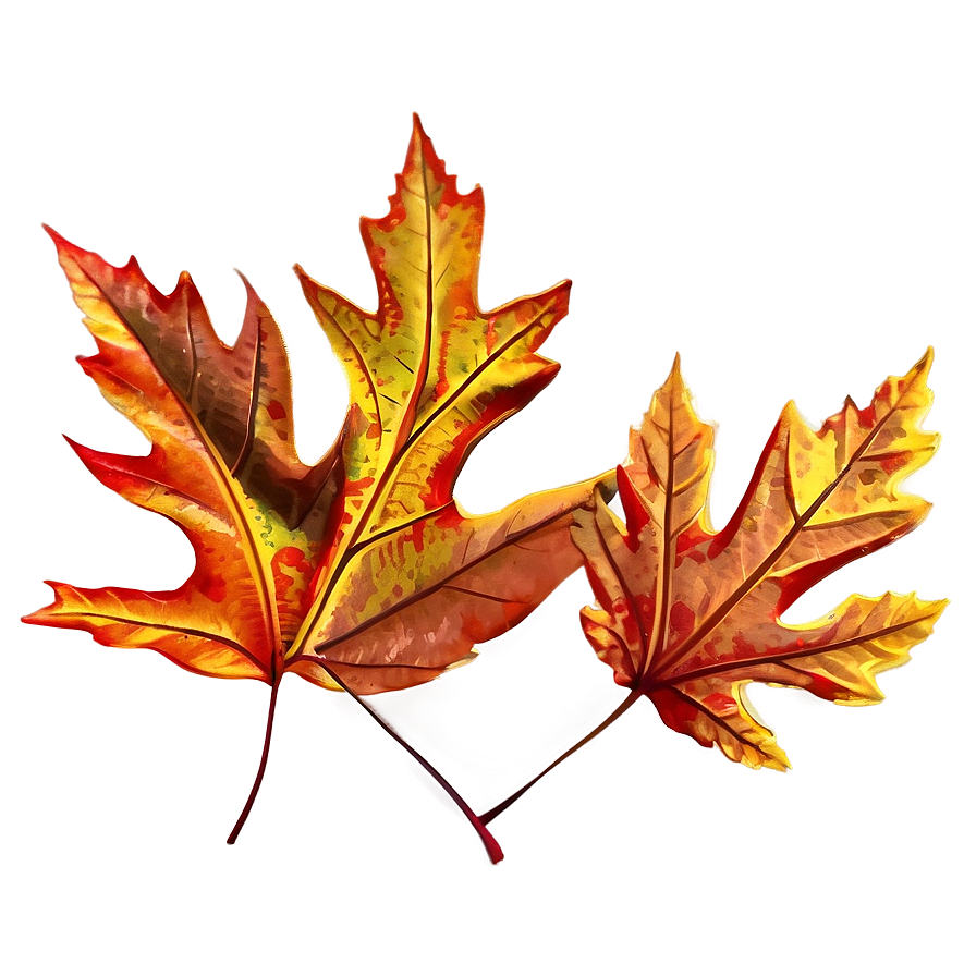 Abstract Blurry Fallen Leaves Png Osc