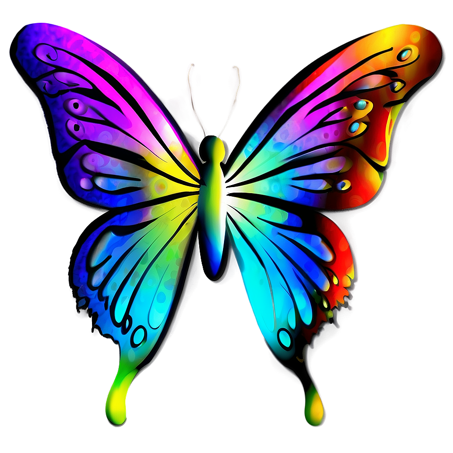 Abstract Butterfly Concept Png 04292024