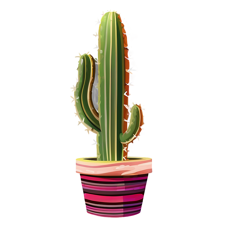Abstract Cactus Png Atc