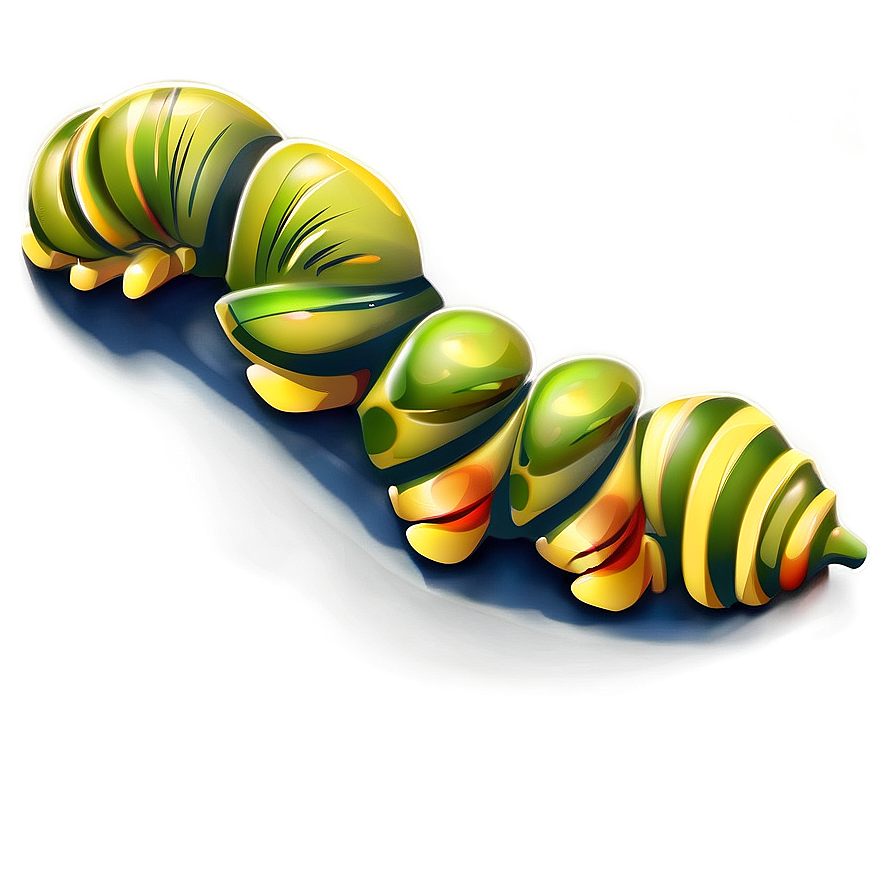 Abstract Caterpillar Art Png 05232024