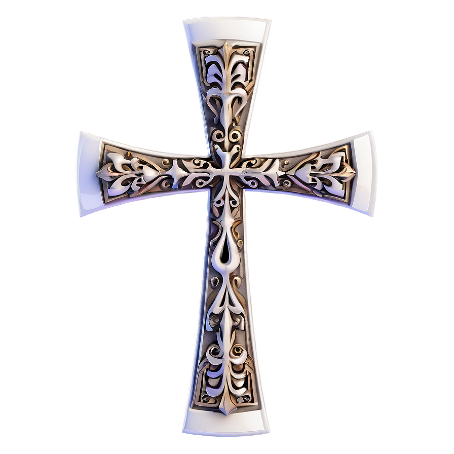 Abstract Catholic Cross Concept Png Rct