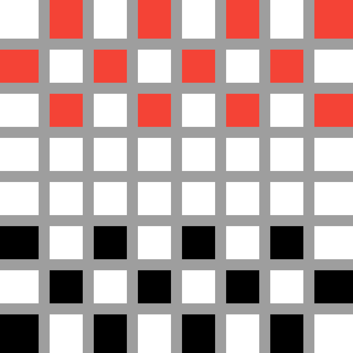 Abstract Checkered Pattern