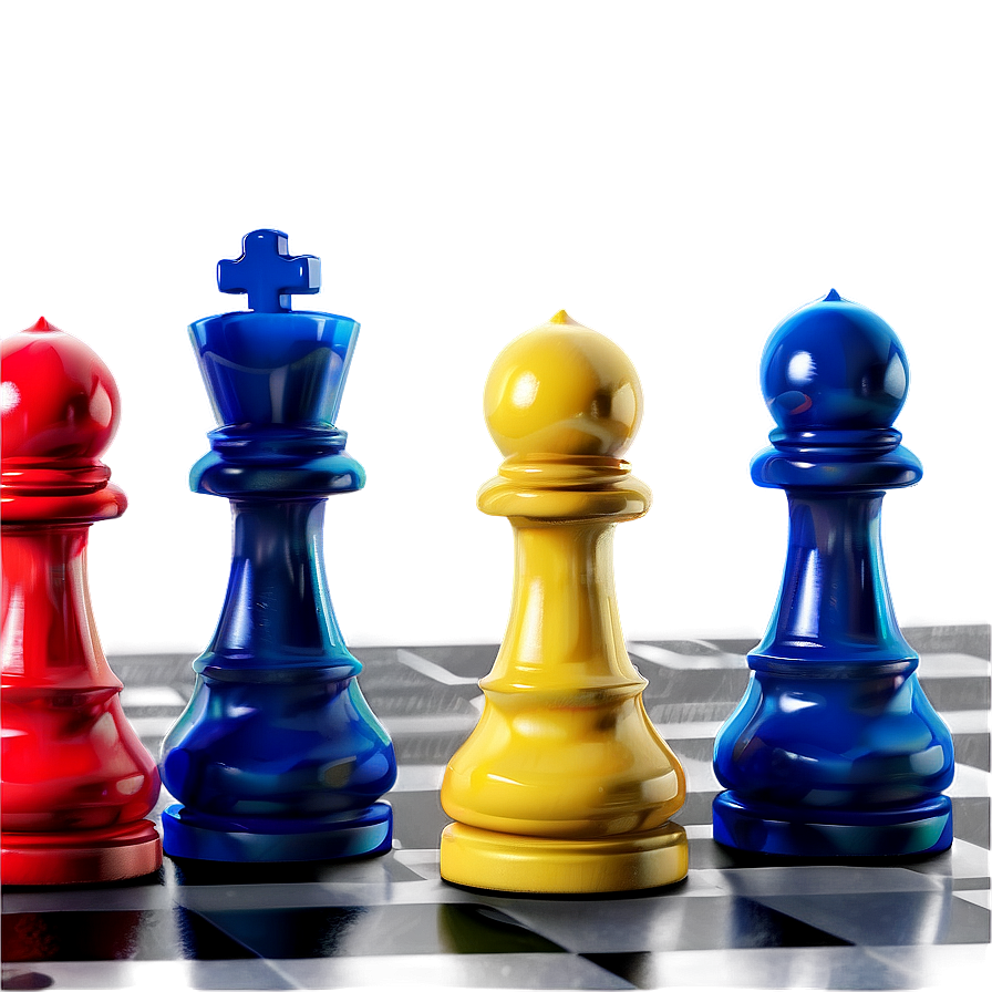 Abstract Chess Pawn Concept Png 06132024