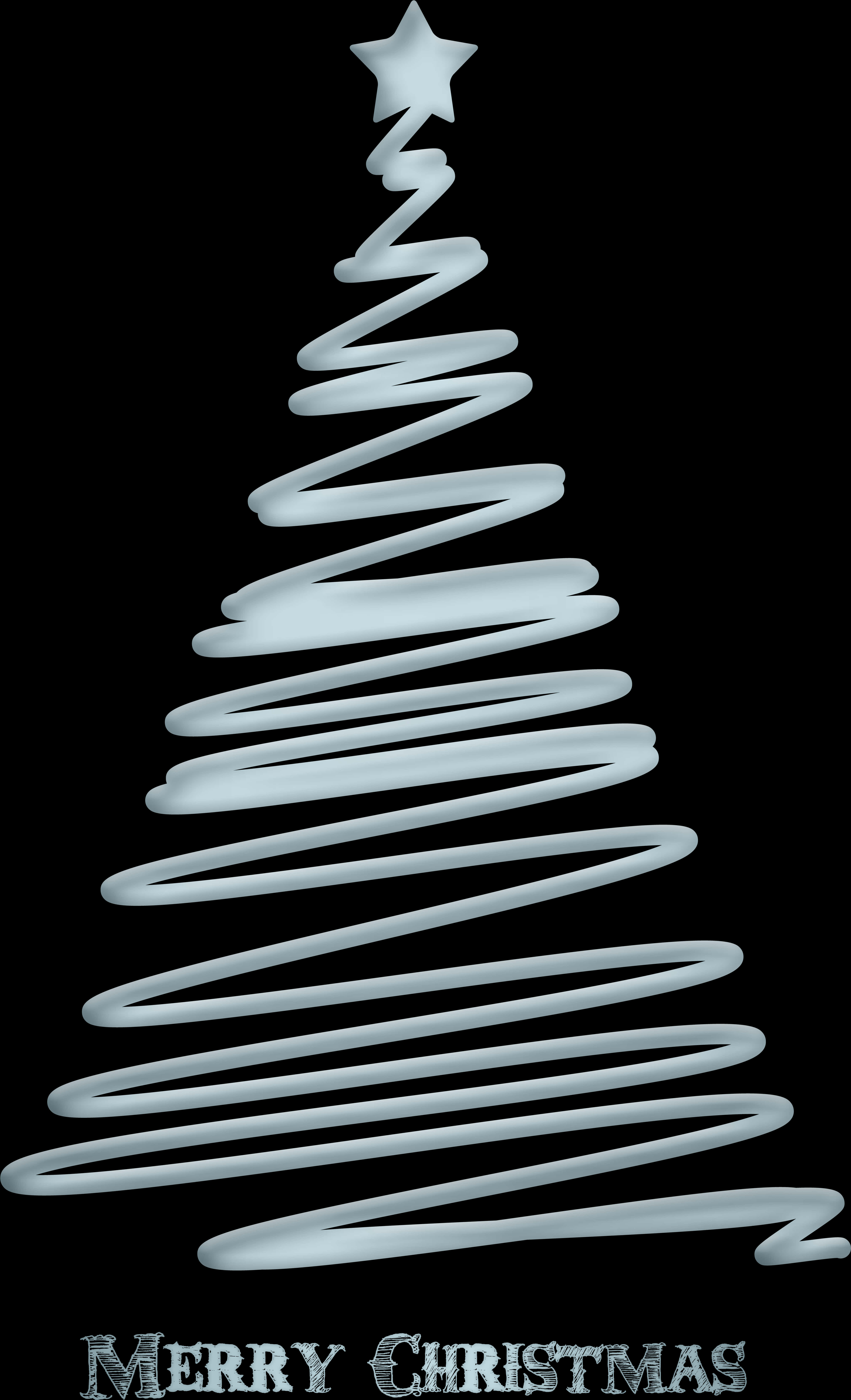Abstract Christmas Tree Design