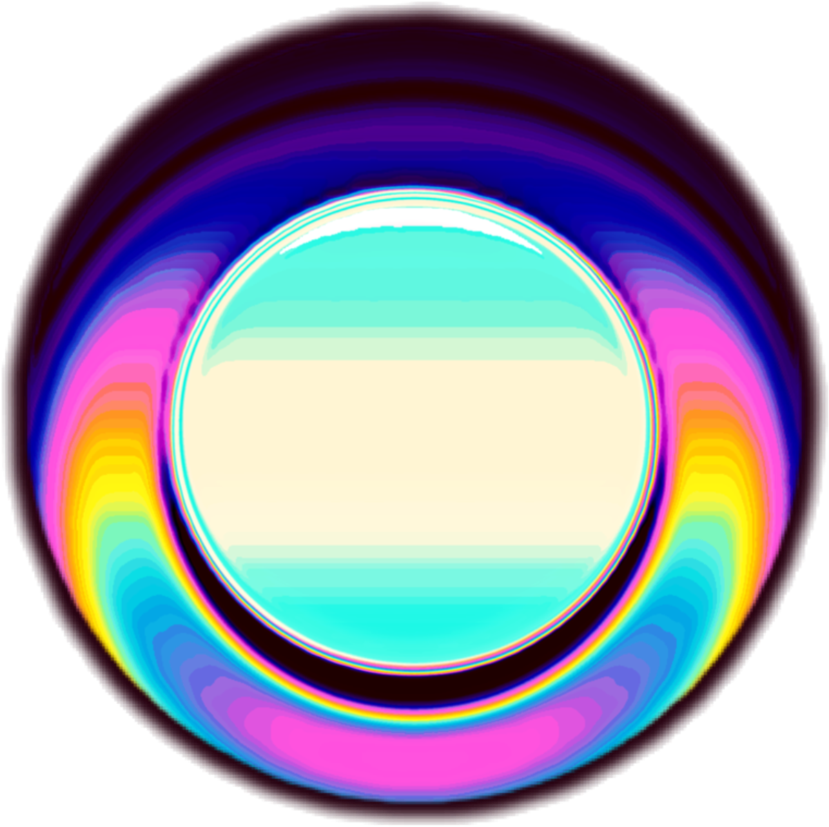 Abstract Circle Gradient Background