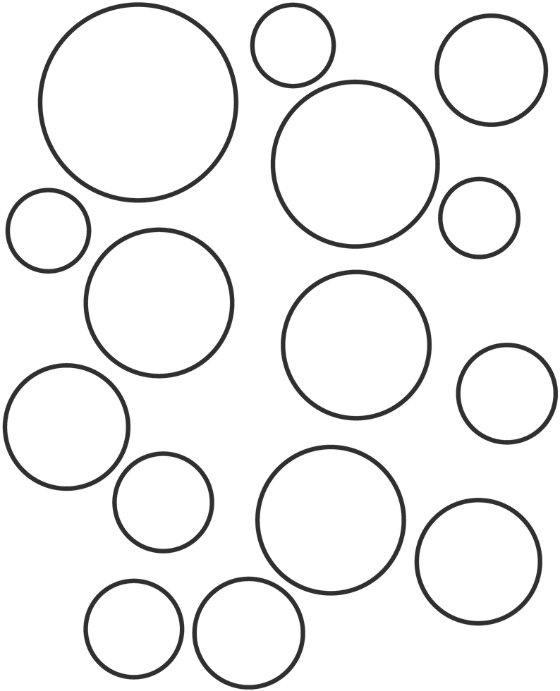 Abstract Circles Pattern