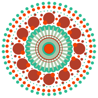 Abstract Circular Mandala Pattern