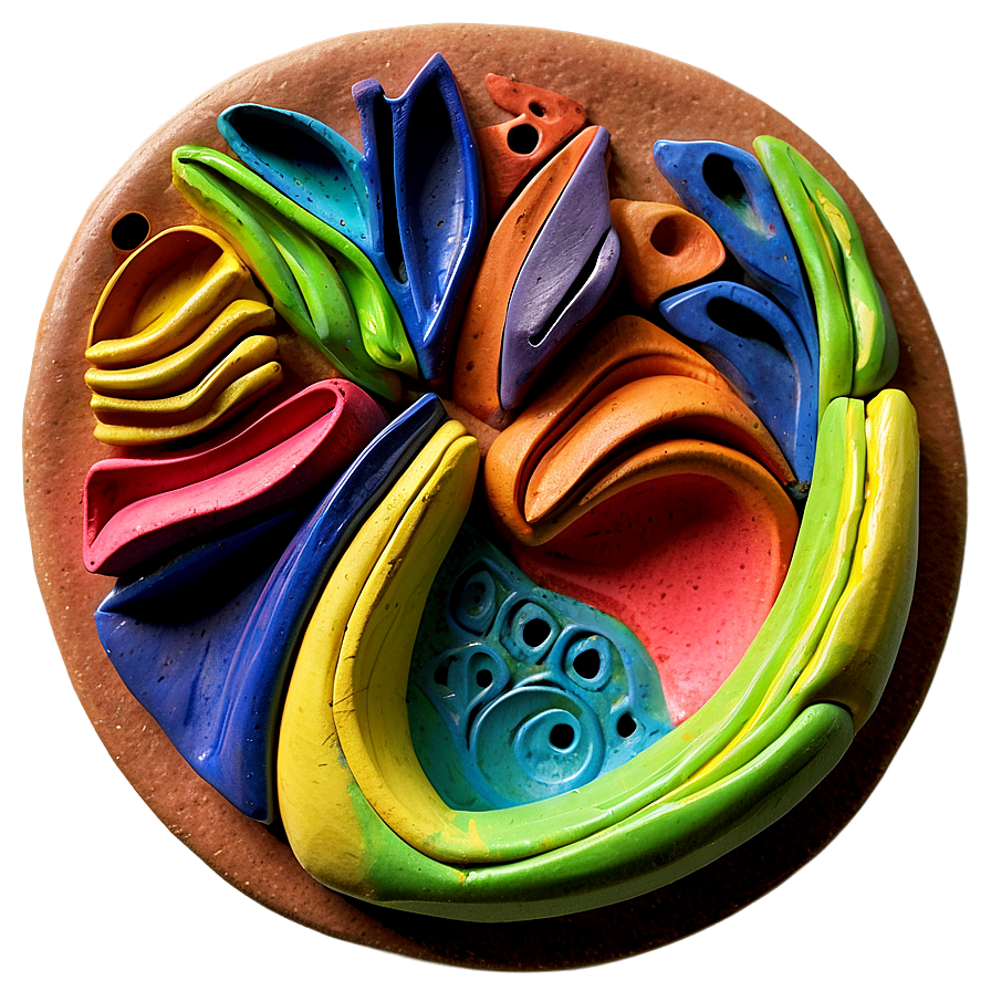 Abstract Clay Artwork Png Gll