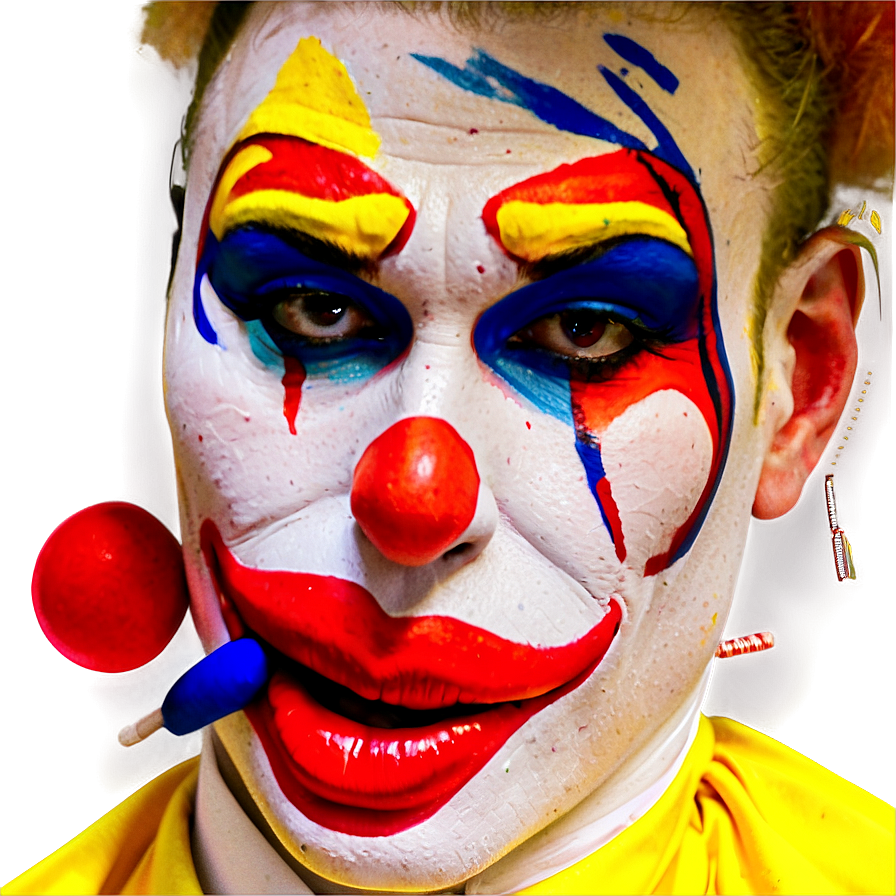 Abstract Clown Painting Png 13