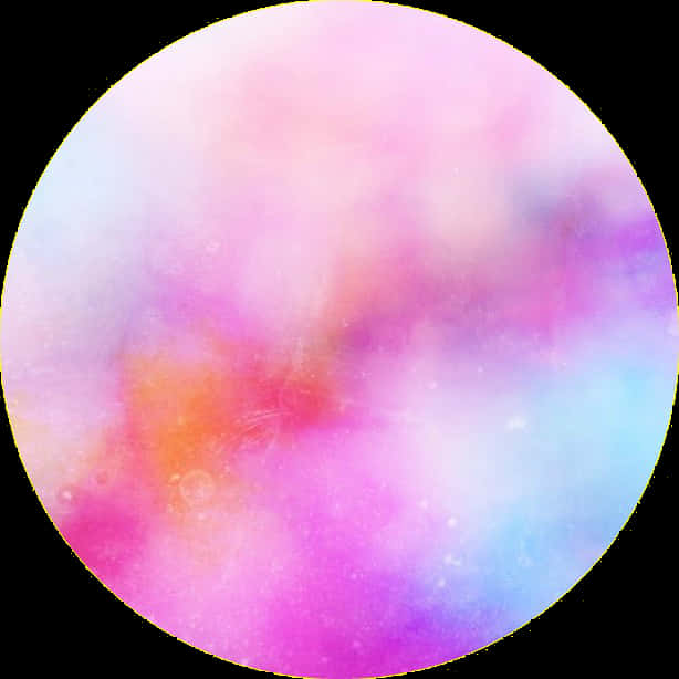 Abstract Cosmic Circle Background