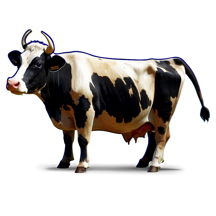 Abstract Cow Design Png 44