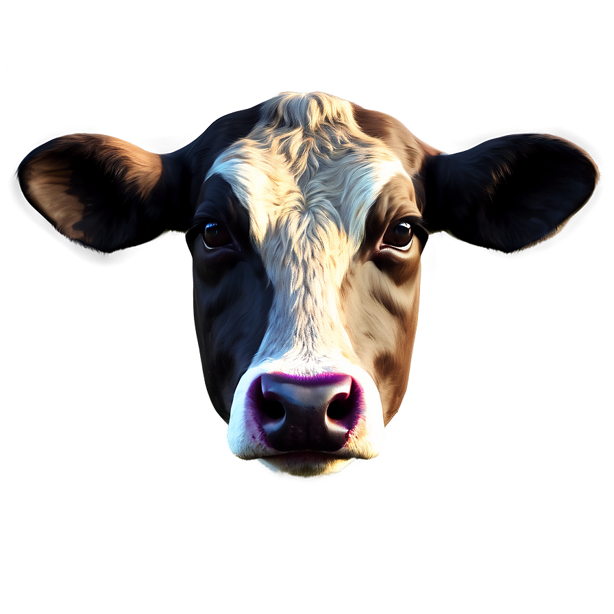 Abstract Cow Head Png Xbf90