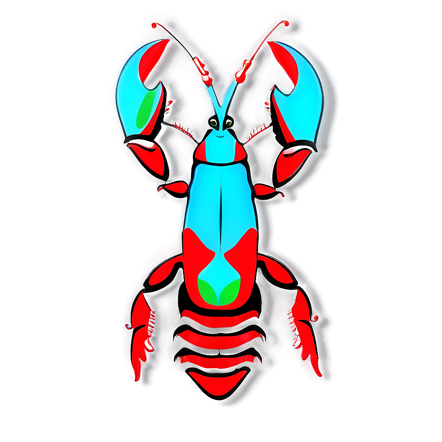 Abstract Crawfish Design Png 99