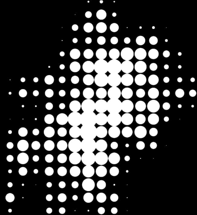 Abstract Dot Gradient Pattern