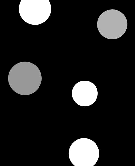 Abstract Dot Pattern Black Background