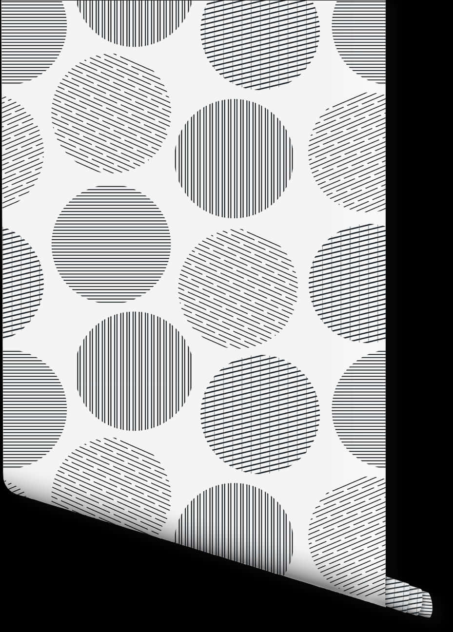Abstract Dottedand Lined Pattern