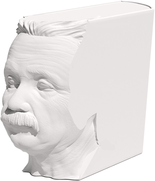 Abstract Einstein Bust Sculpture