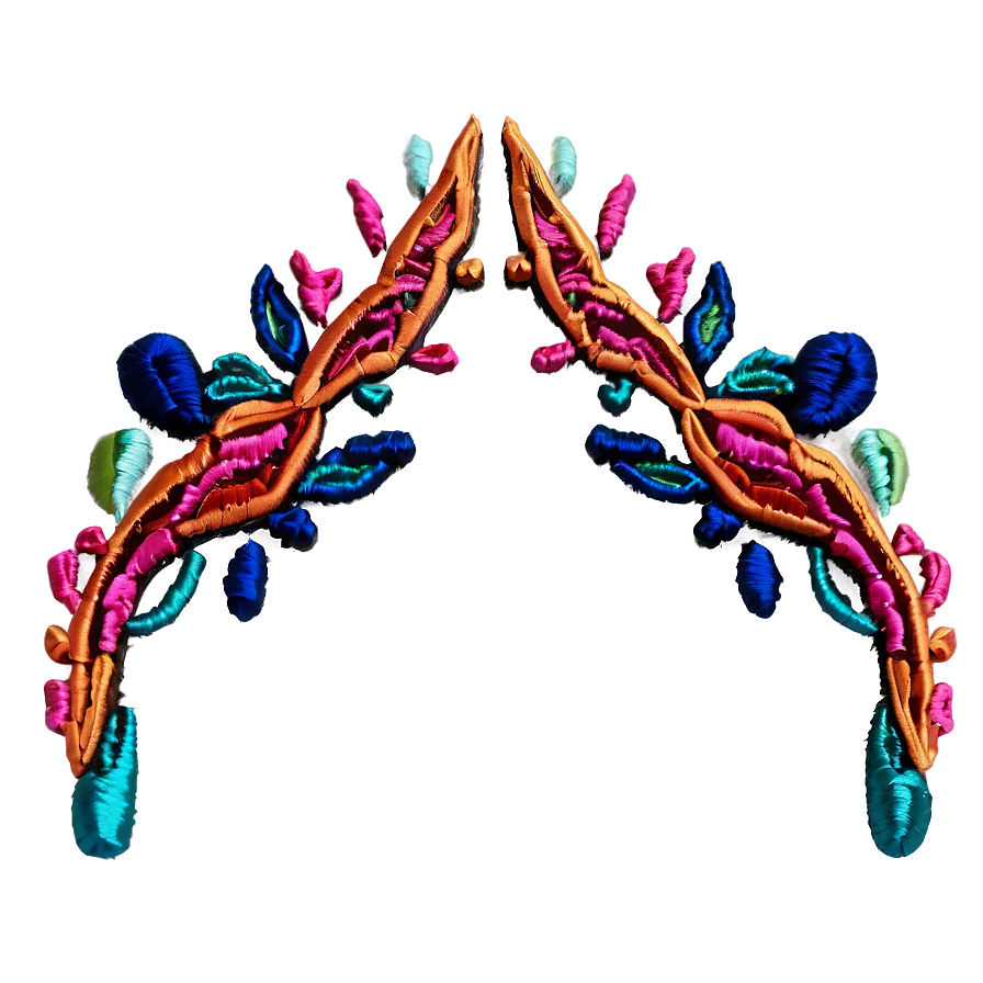 Abstract Embroidery Art Png Yrx