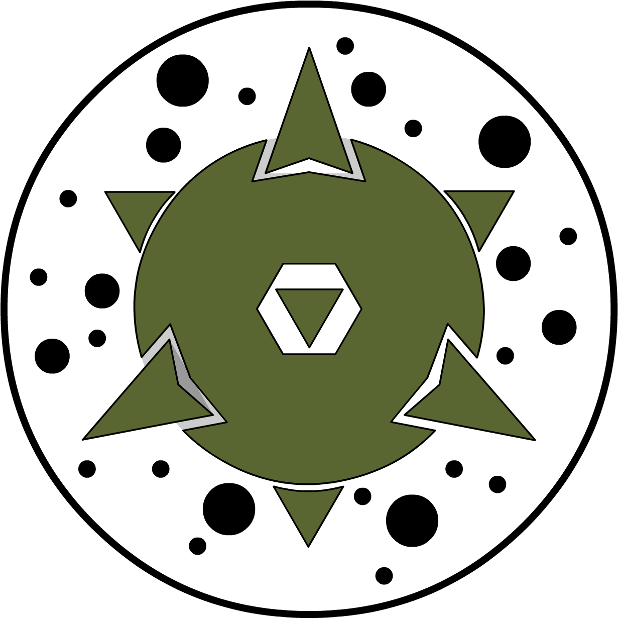 Abstract Empire Symbol