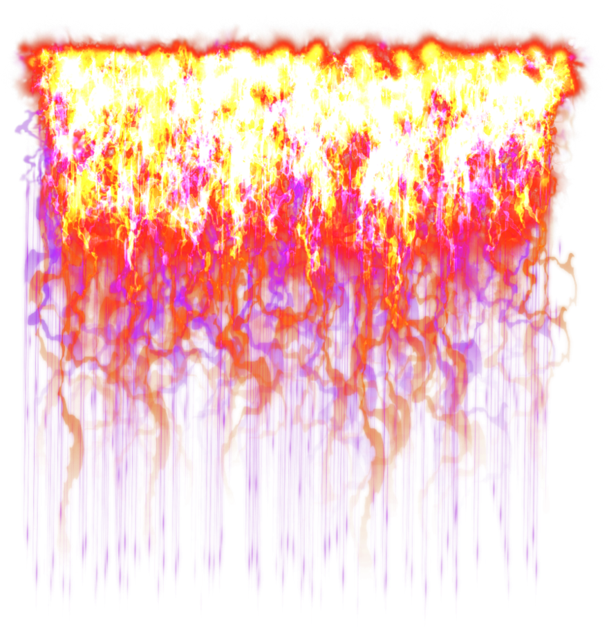 Abstract Fire Drippingon Pink Background