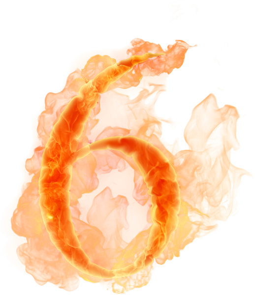 Abstract Fire Swirl Design