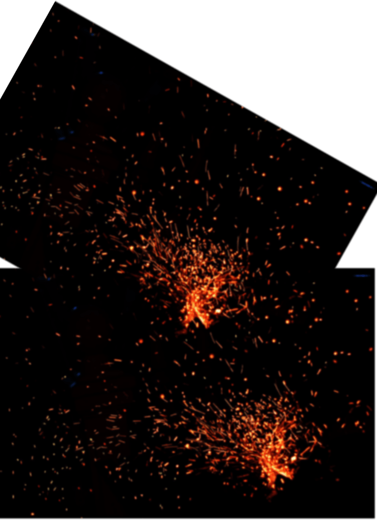 Abstract Firework Explosion
