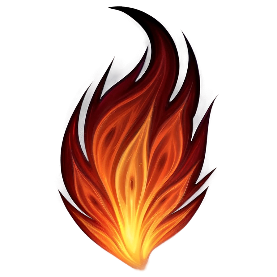 Abstract Flame Art Png 05042024