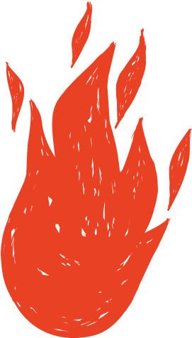 Abstract Flame Graphic