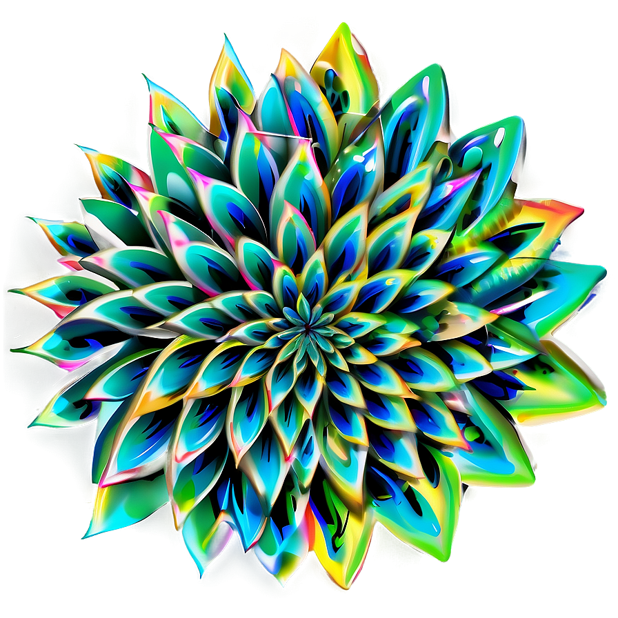 Abstract Floral Art Png 05062024