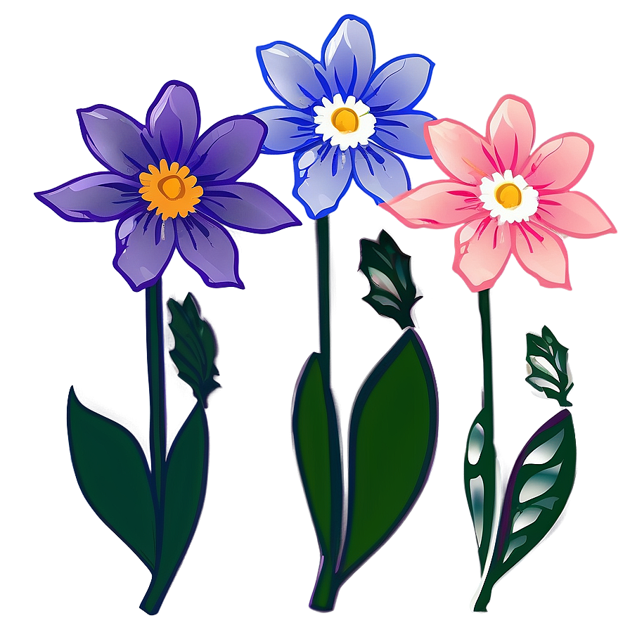 Abstract Flower Clipart Png 50