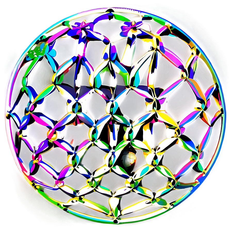 Abstract Flower Of Life Background Png 06252024