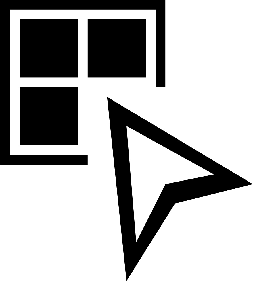Abstract Geometric Shapesand Arrow