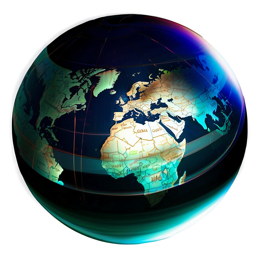Abstract Globe Concept Png 05042024