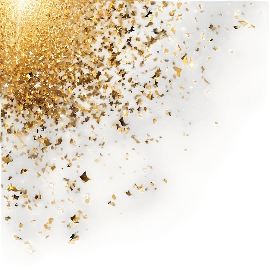 Abstract Gold Sparkle Field Png Dik