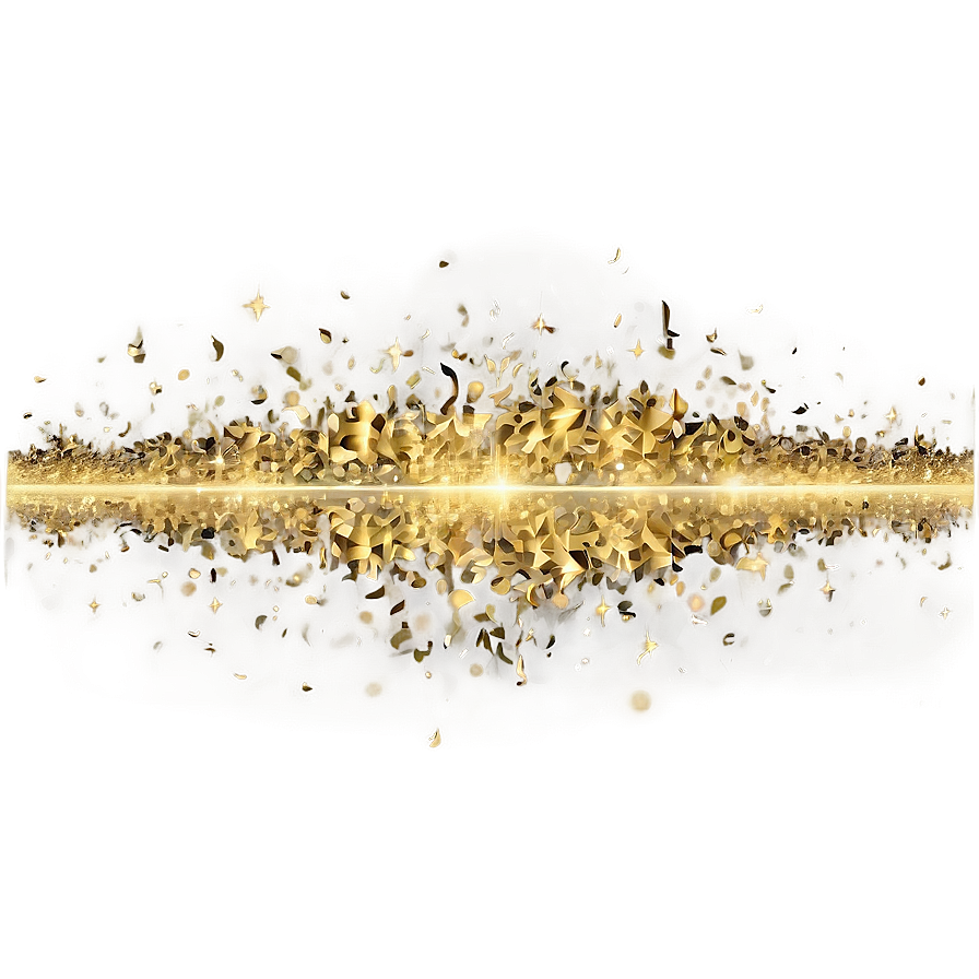 Abstract Gold Sparkle Png 06122024