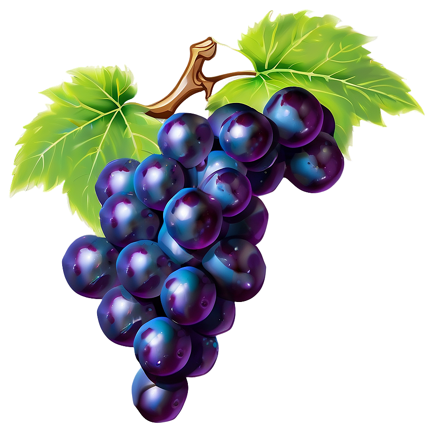 Abstract Grape Design Png 39