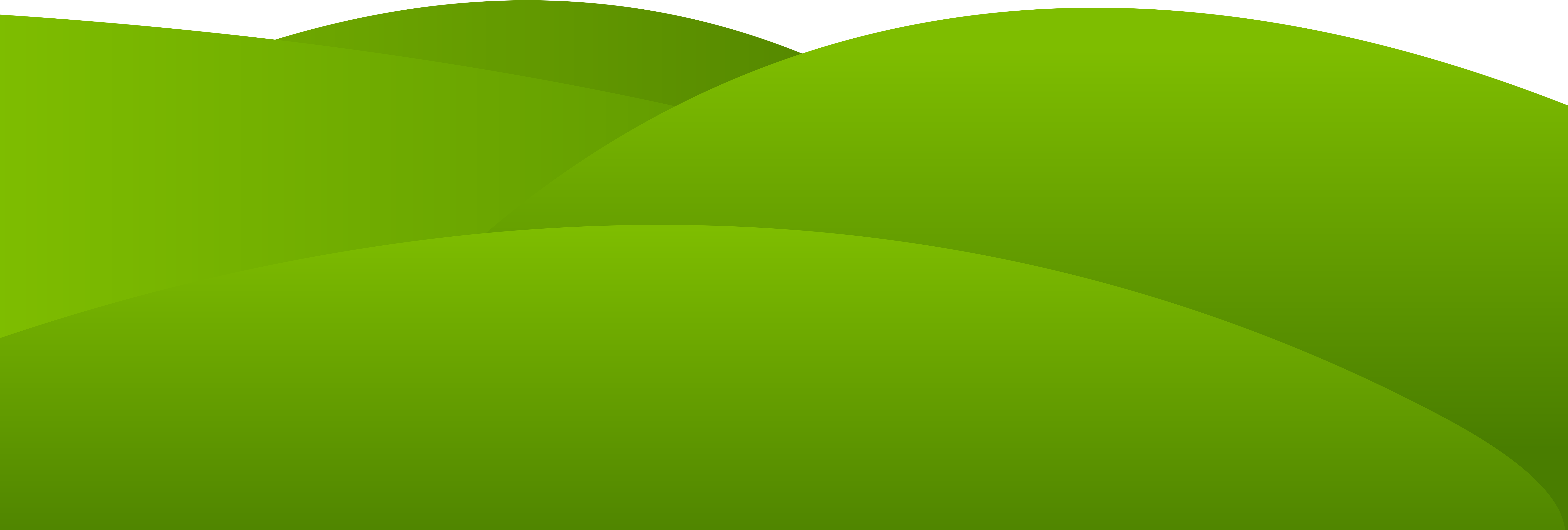 Abstract Green Hills Vector