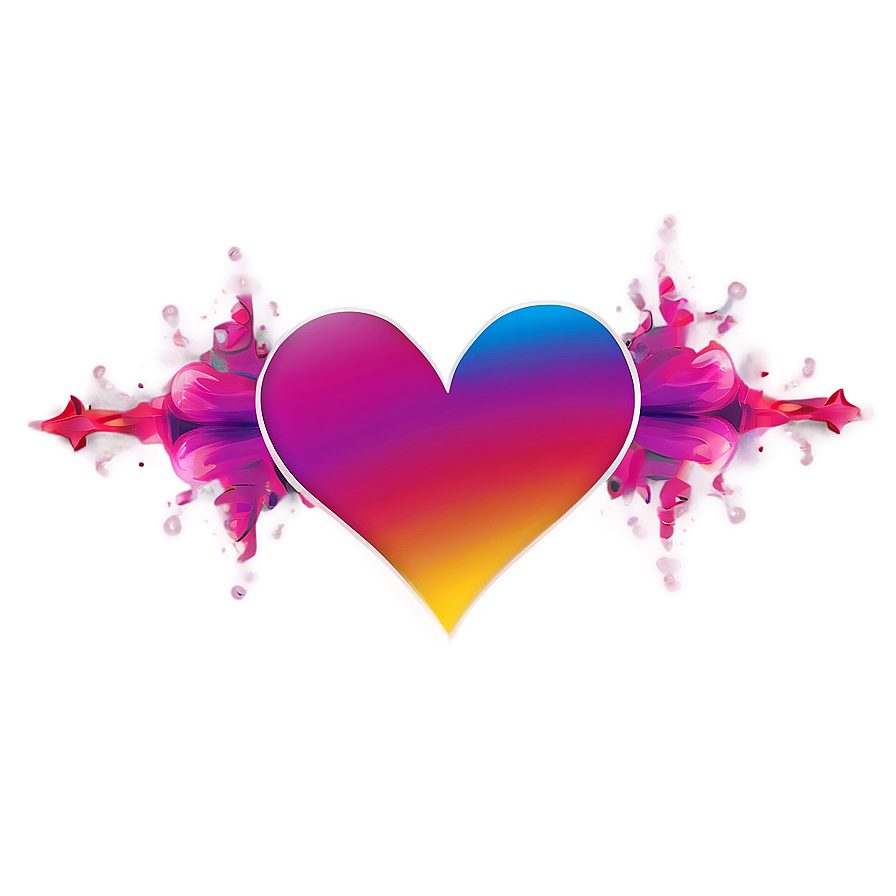 Abstract Heart Art Png Jsl3