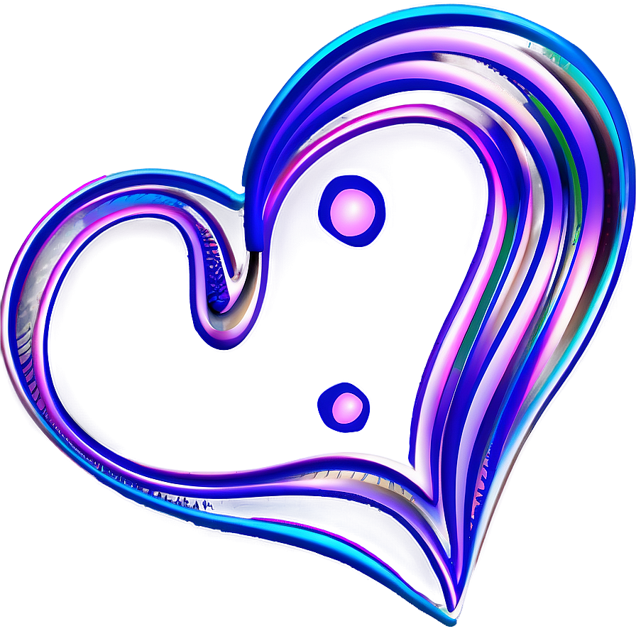 Abstract Heart Doodle Png 59