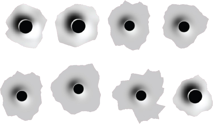 Abstract Hole Pattern