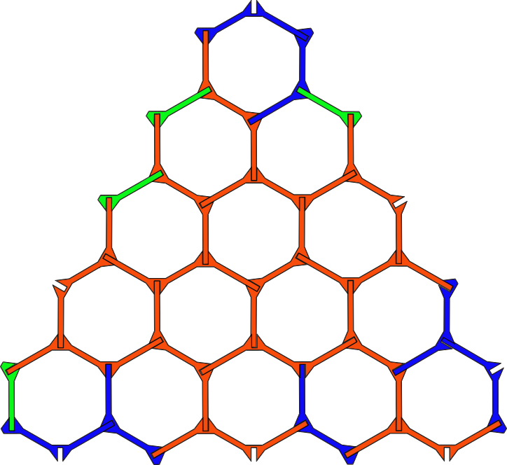 Abstract Honeycomb Structure