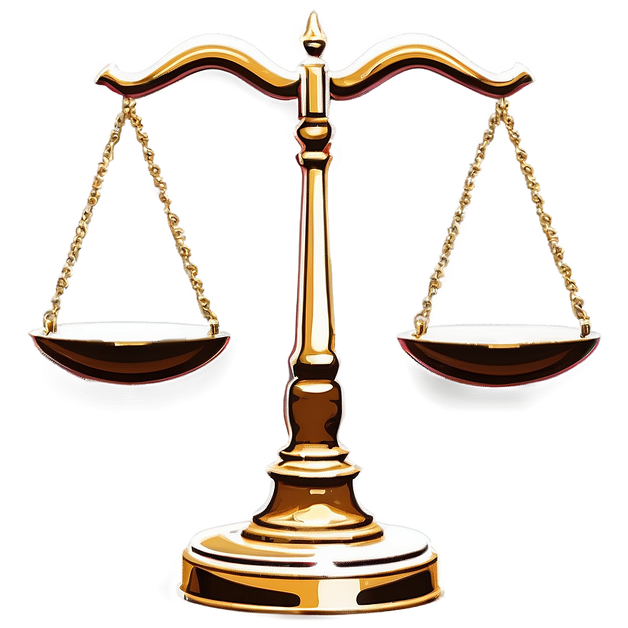 Abstract Justice Scale Png 06132024