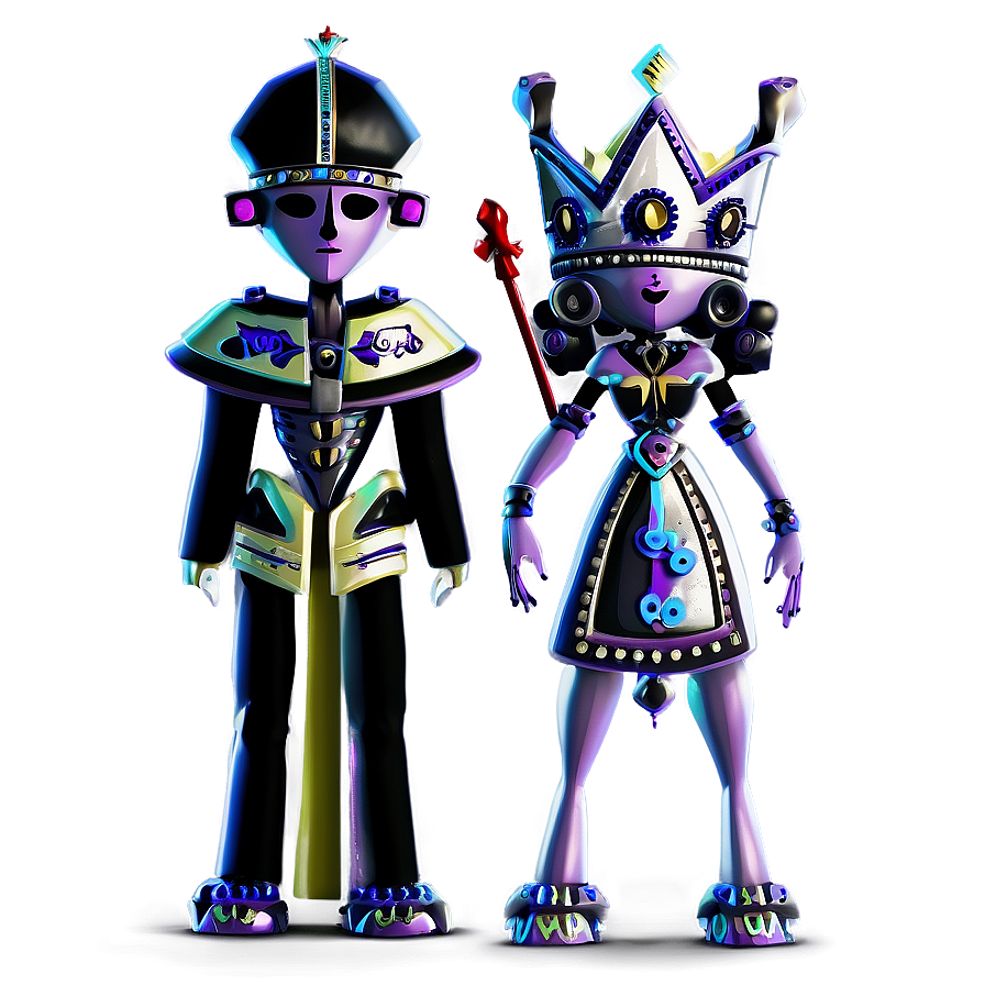 Abstract King And Queen Png 31