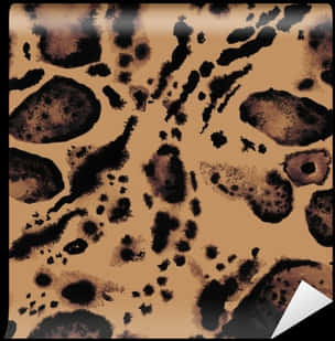 Abstract Leopard Print Pattern